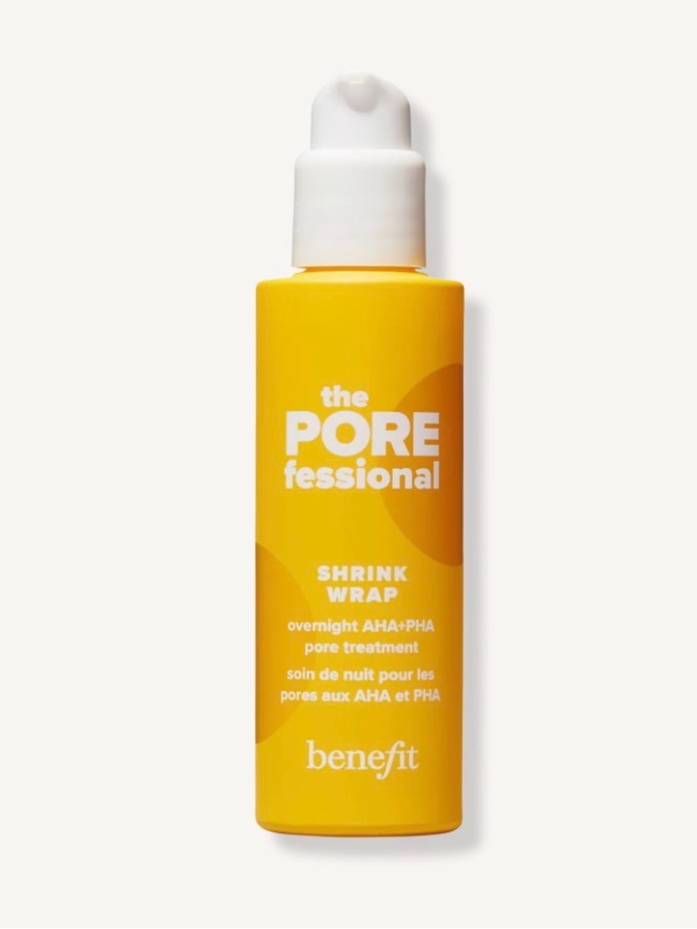 Benefit The Porefessional Shrink Wrap Overnight AHA+PHA pore Treatment New